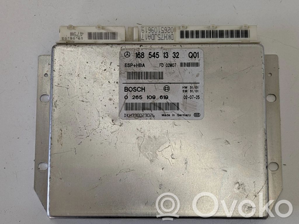 Mercedes-Benz A W168 ESP (stability system) control unit 