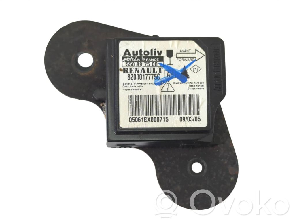 Renault Vel Satis Airbag deployment crash/impact sensor 