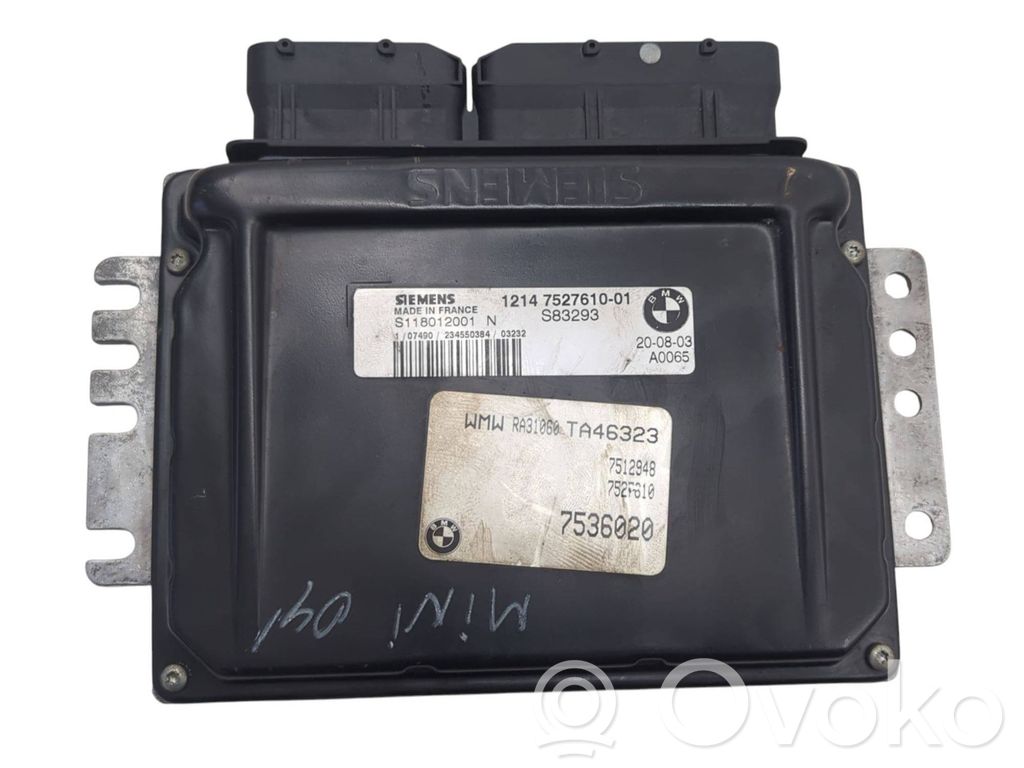 Mini One - Cooper R50 - 53 Engine control unit/module 