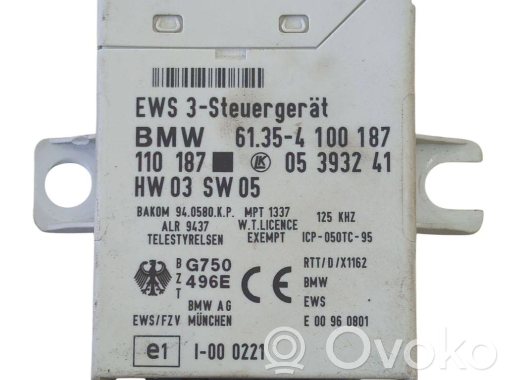 BMW 3 E46 Immobilizer control unit/module 