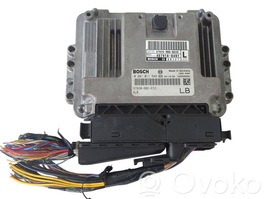 Honda Civic Engine control unit/module 