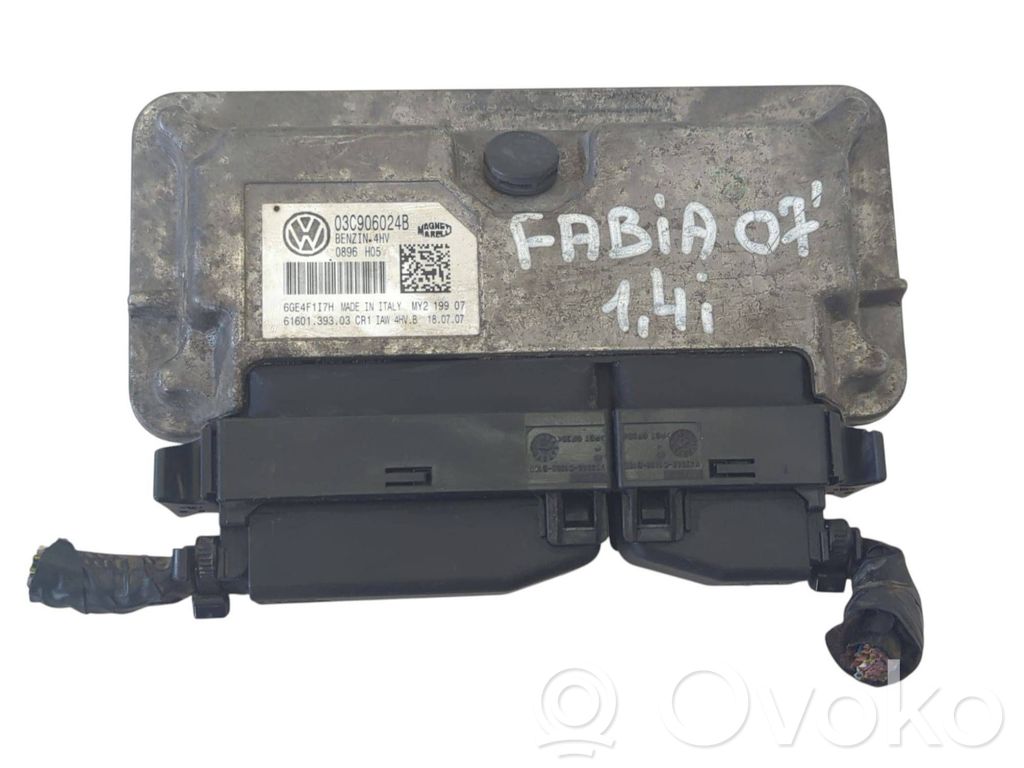 Skoda Fabia Mk1 (6Y) Unitate/modul de control motor 