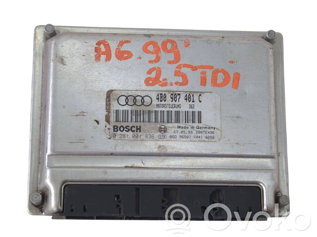 Audi A6 S6 C5 4B Engine control unit/module 
