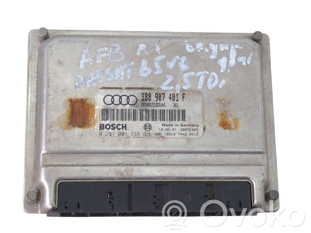 Volkswagen PASSAT B5.5 Engine control unit/module ECU 