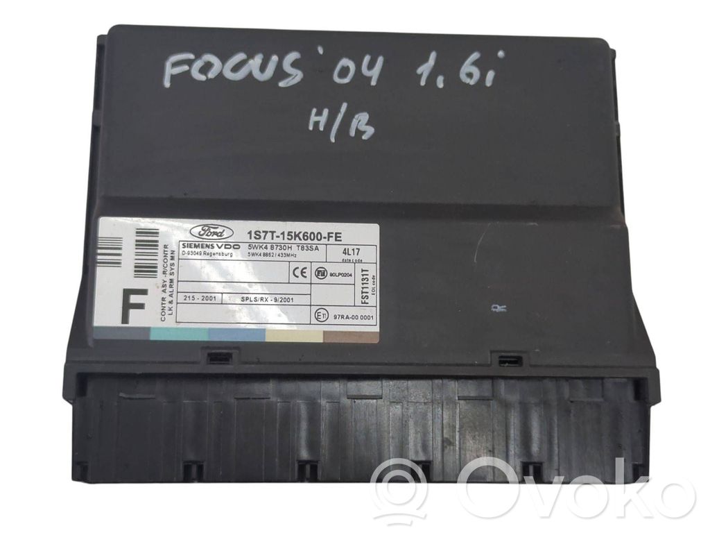 Ford Focus Comfort/convenience module 