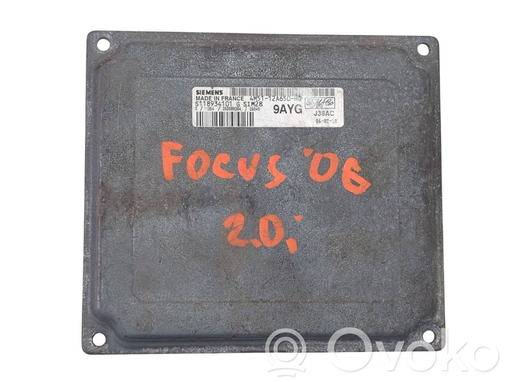 Ford Focus Engine control unit/module ECU 