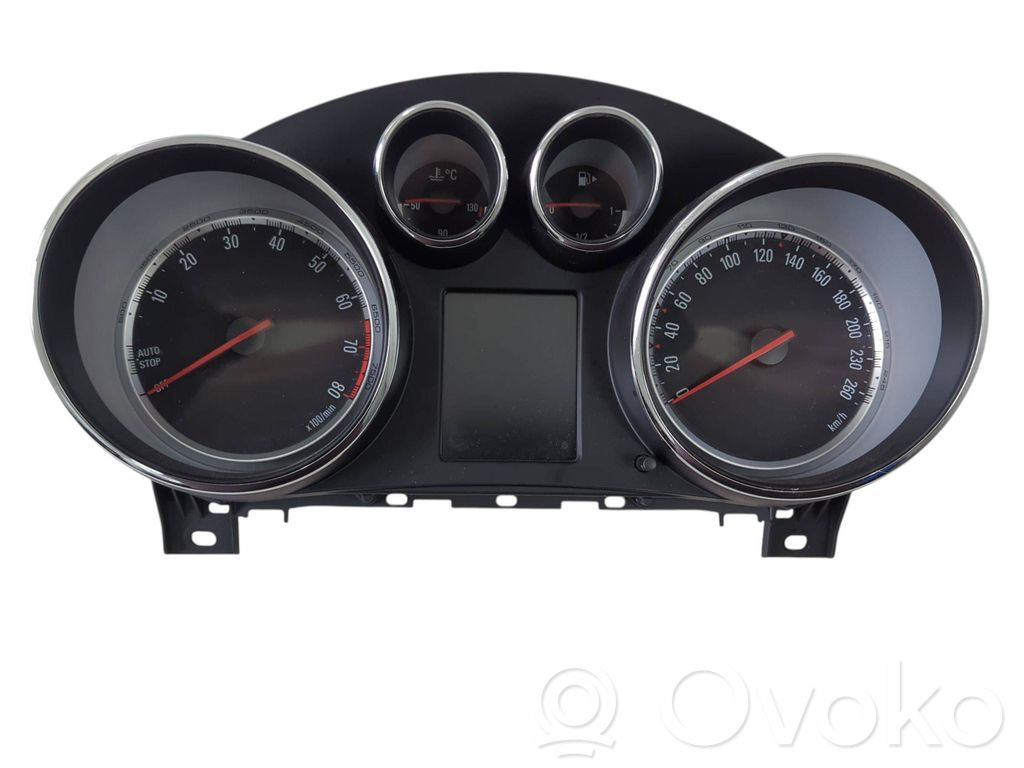 Opel Insignia A Compteur de vitesse tableau de bord 