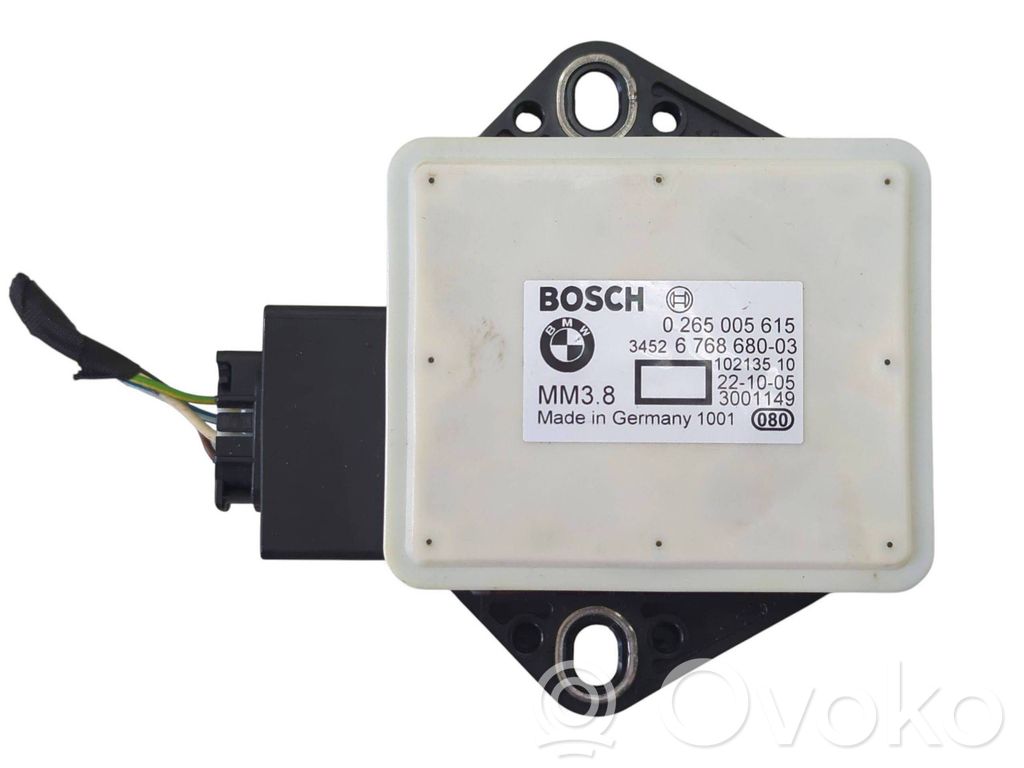 BMW 5 E60 E61 ESP acceleration yaw rate sensor 