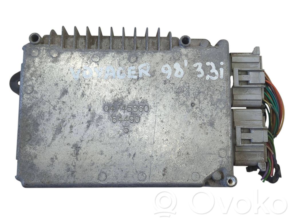 Engine control unit/module   7271AB,P04727271AB0472,T85EH30690NRUC,04745860,64490