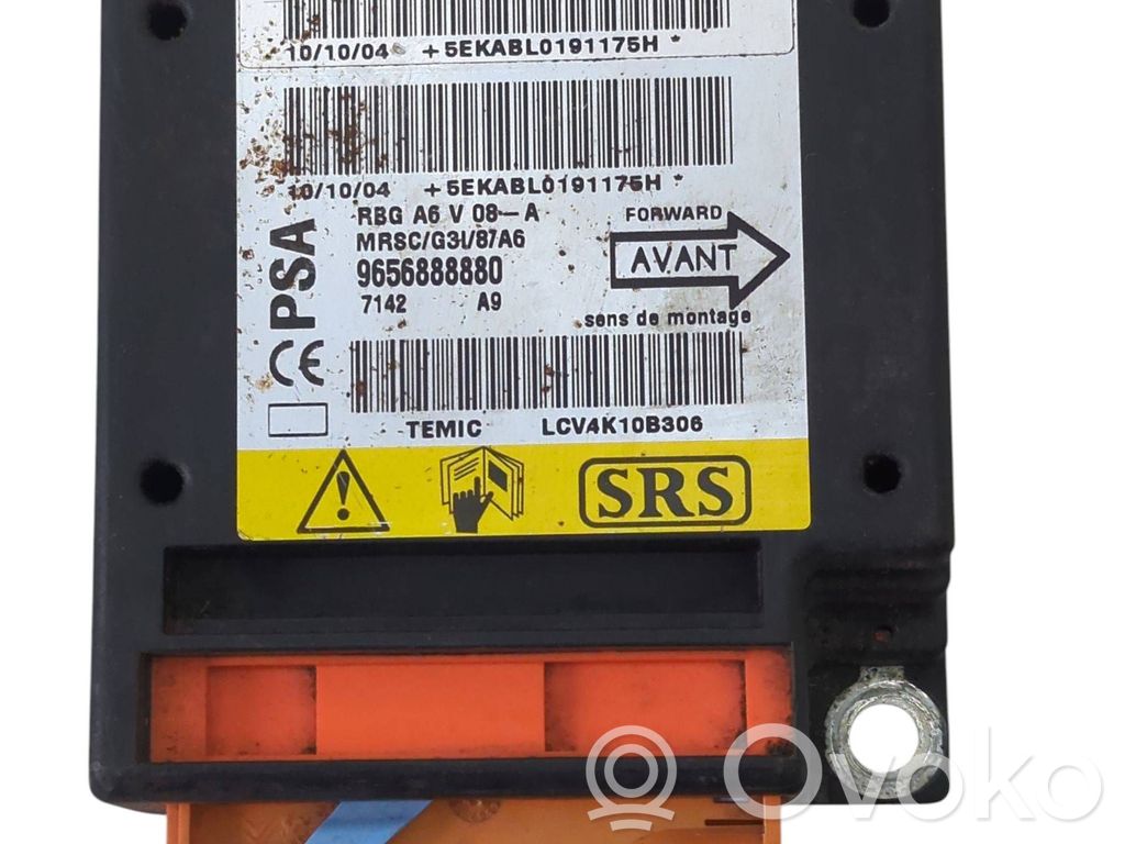 Airbag control unit/module   9656888880,LCV4K10B306