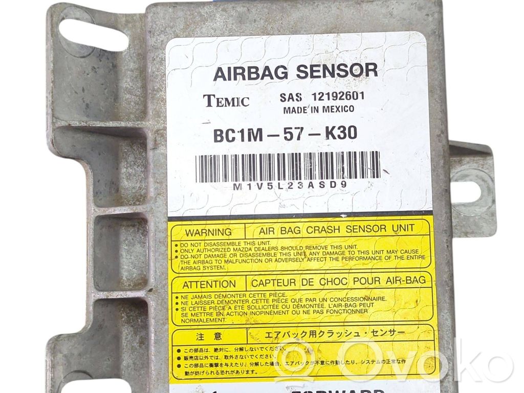 Mazda 323 F Airbag control unit/module 