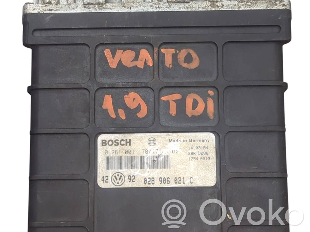 Volkswagen Golf III Engine control unit/module 