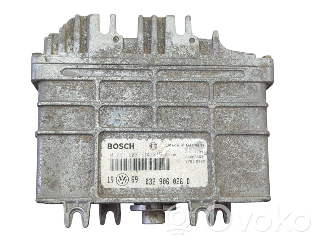 Engine control unit/module   032906026D,0261203314,0261203315,26SA3653