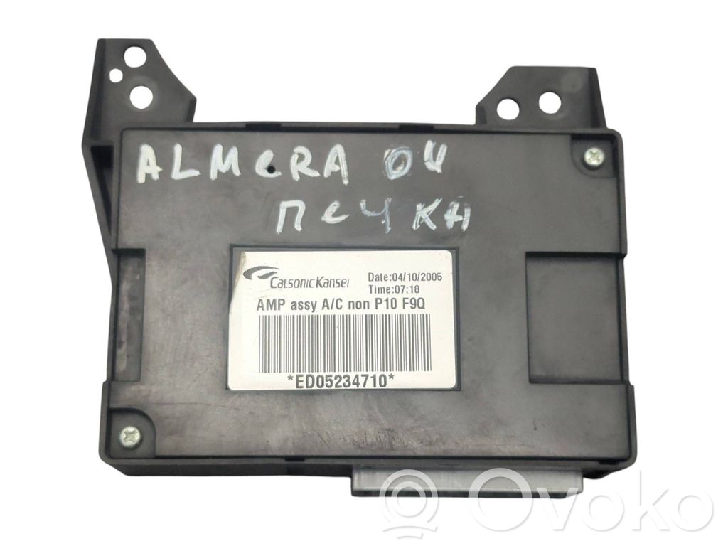 Nissan Almera Tino Moduł / Sterownik klimatyzacji 