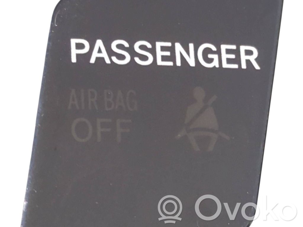 Toyota Yaris Interruptor de encendido/apagado del airbag de pasajero 