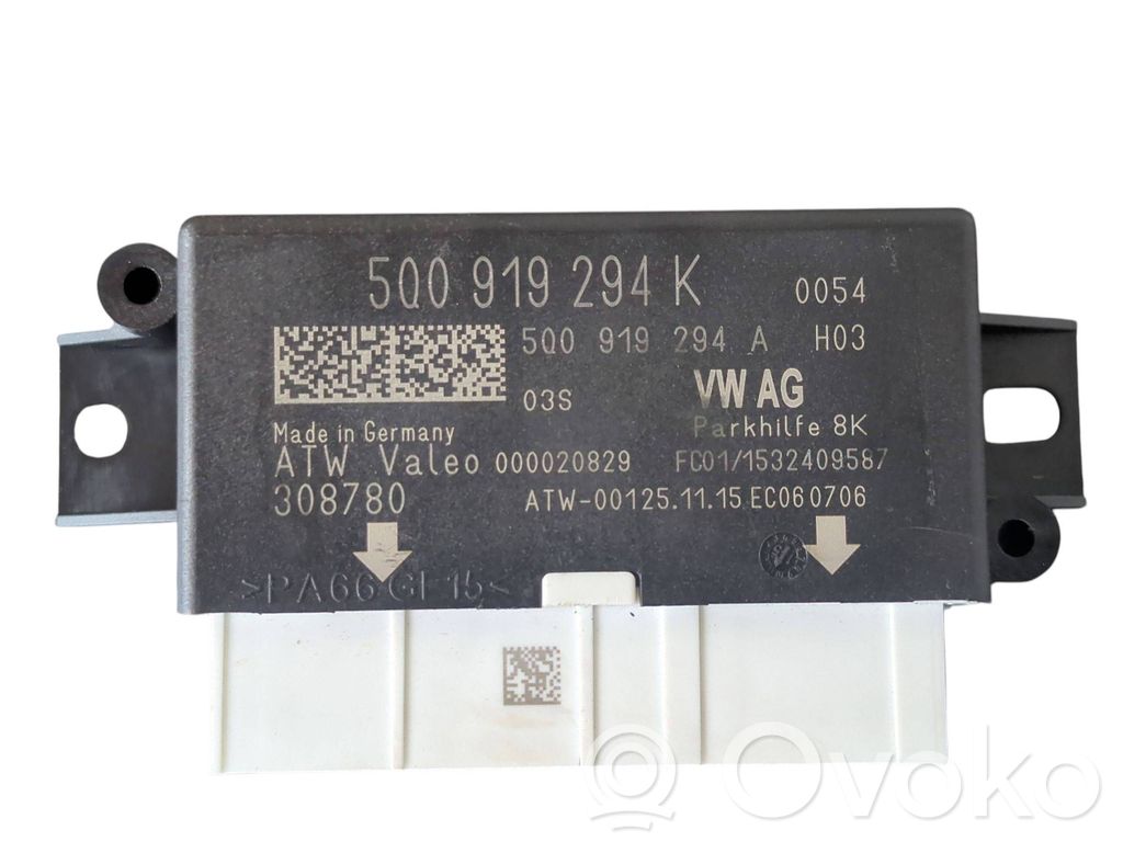 Skoda Octavia Mk3 (5E) Unitate/modul de comandă parcare PDC 