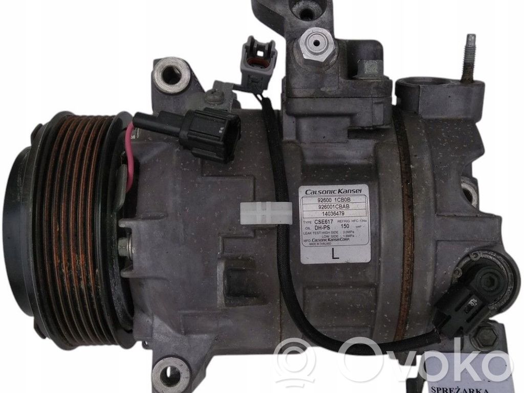 Infiniti Q70 Y51 Kompresor / Sprężarka klimatyzacji A/C 