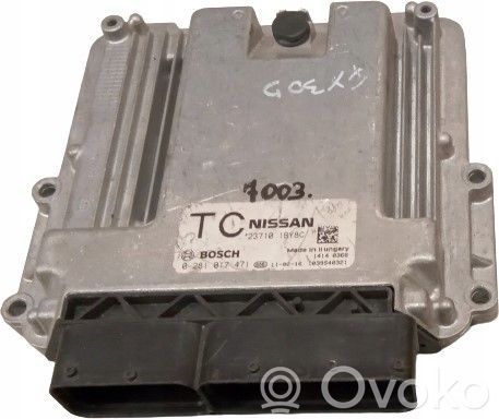 Infiniti QX70 S51 Unidad de control/módulo ECU del motor 