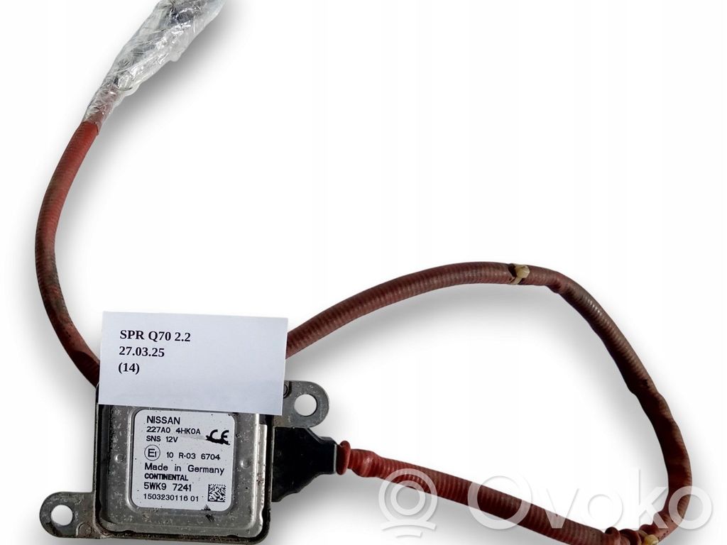 Infiniti Q70 Y51 Lambda probe sensor 