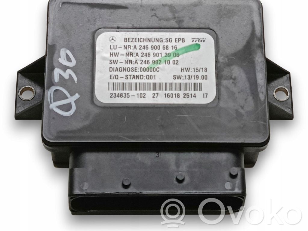 Speedometer control unit/module   A2469006816,ROZ,242,246,B250E,BKLASA