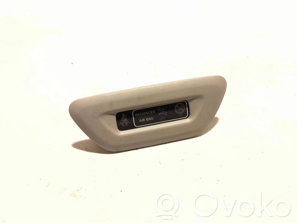 Dacia Duster II Passenger airbag on/off switch 