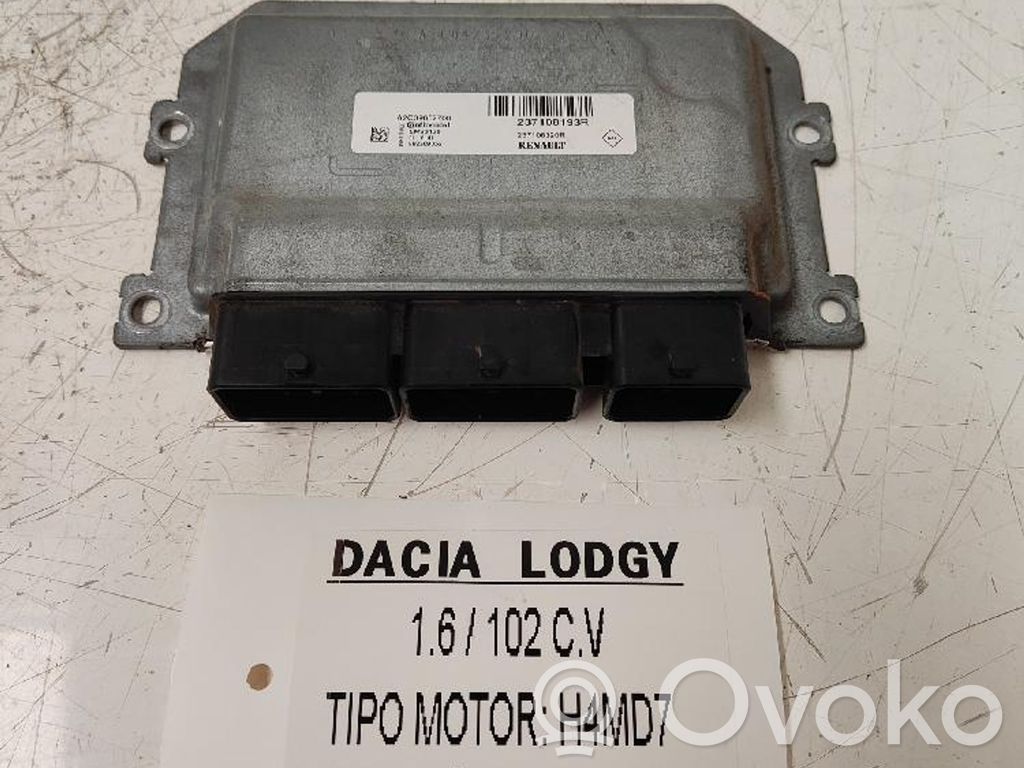 Dacia Lodgy Engine control unit/module 