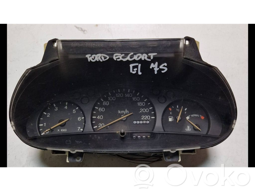 Ford Escort Speedometer (instrument cluster) 
