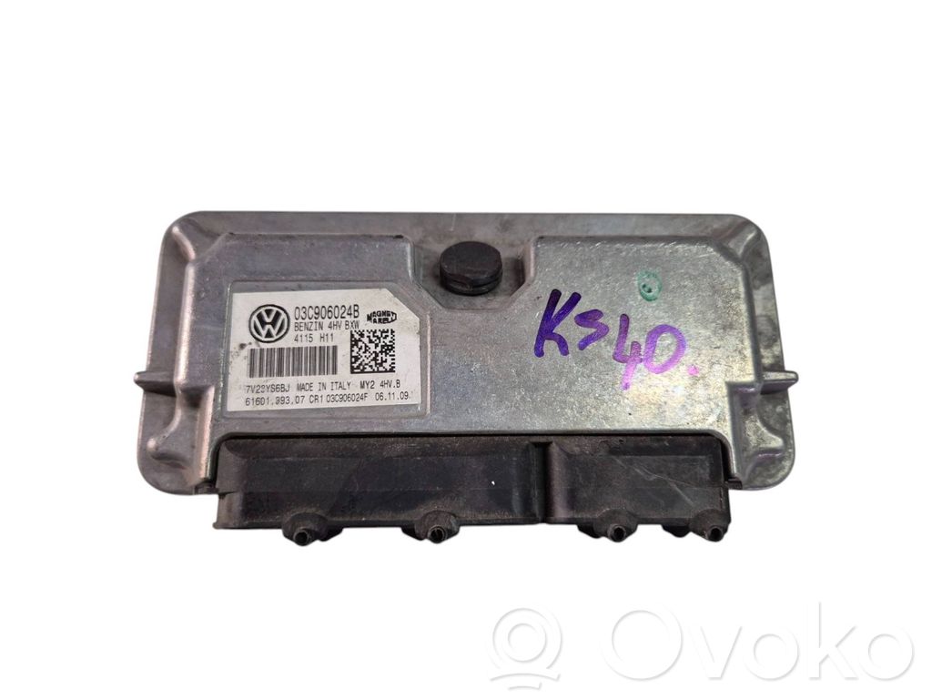 Skoda Fabia Mk2 (5J) Sterownik / Moduł ECU 