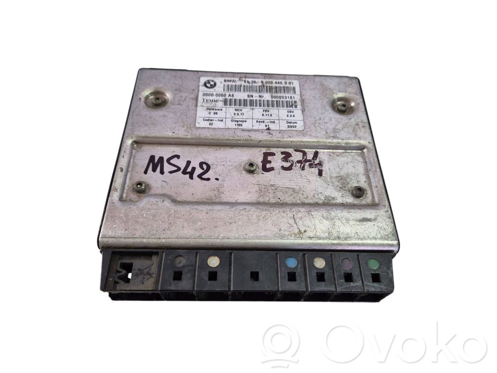BMW 3 E46 Seat control module 