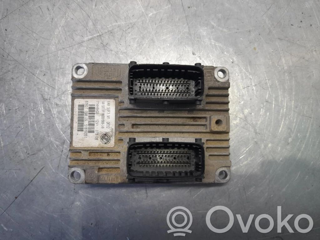 Fiat Punto (199) Komputer / Sterownik ECU silnika 