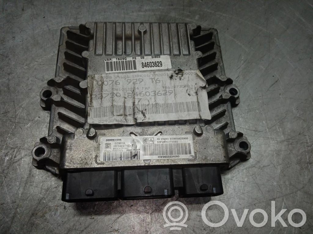 Peugeot 307 CC Engine control unit/module ECU 