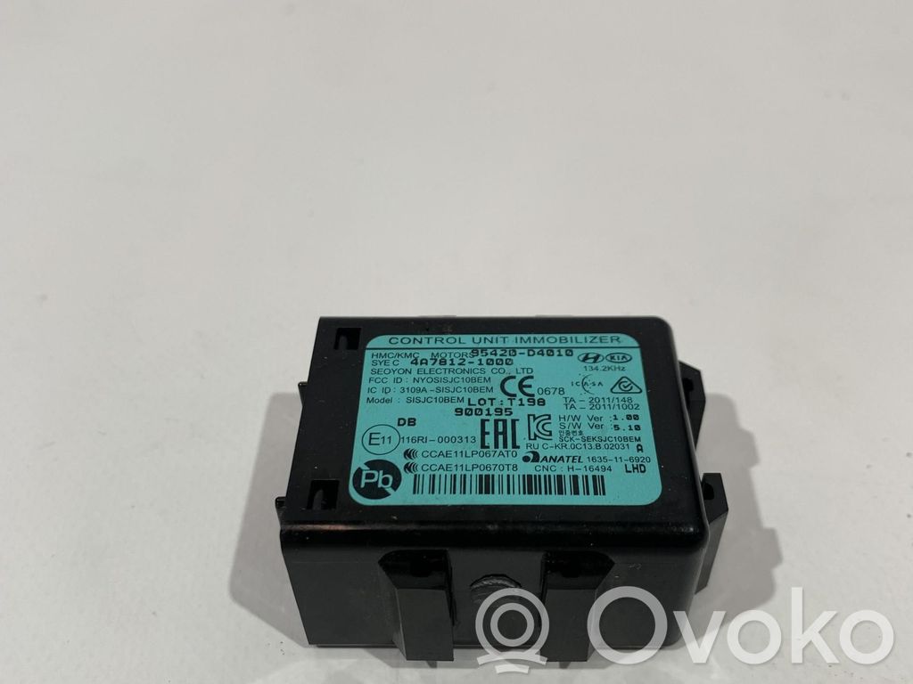 KIA Picanto Immobilizer control unit/module 