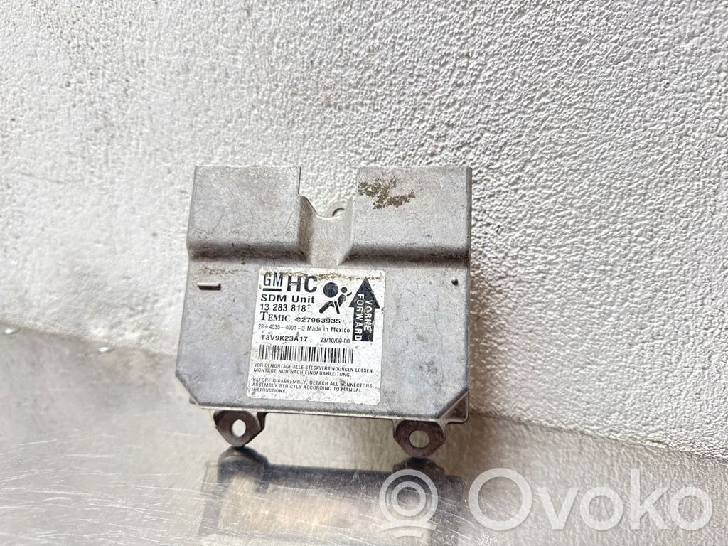 Opel Astra H Airbag control unit/module 
