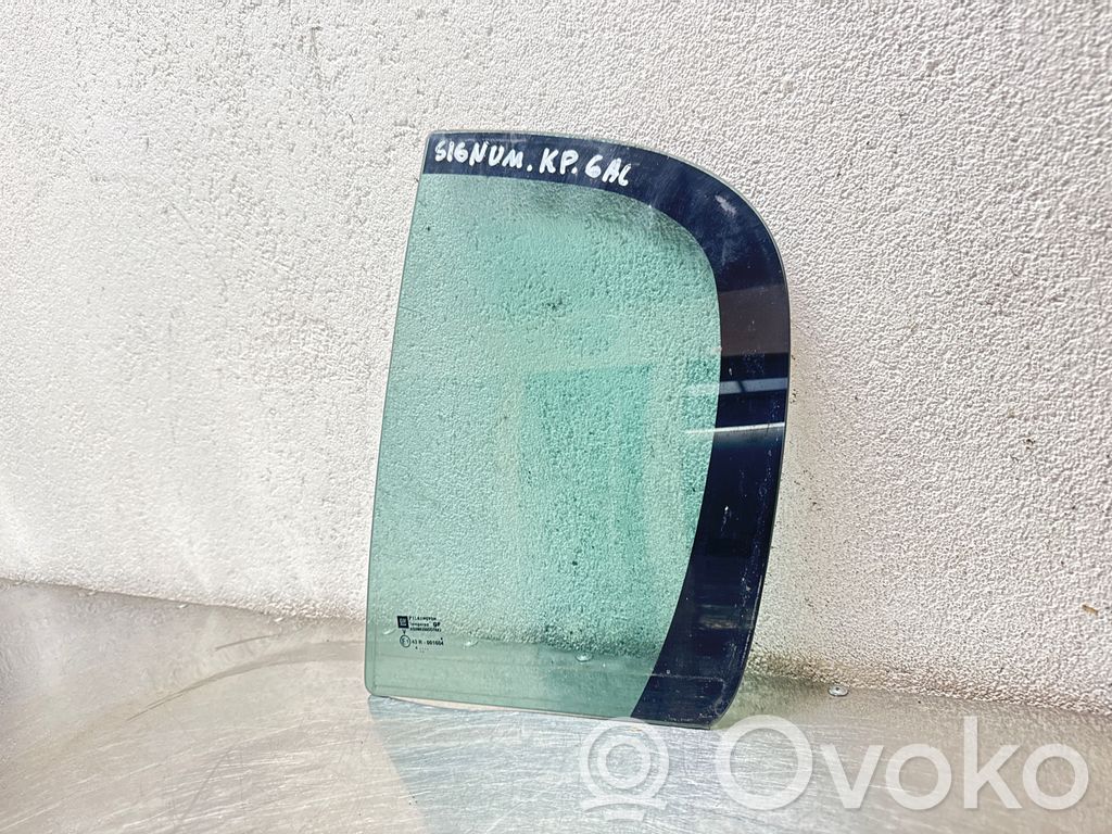 Opel Signum Vidrio lateral trasero 