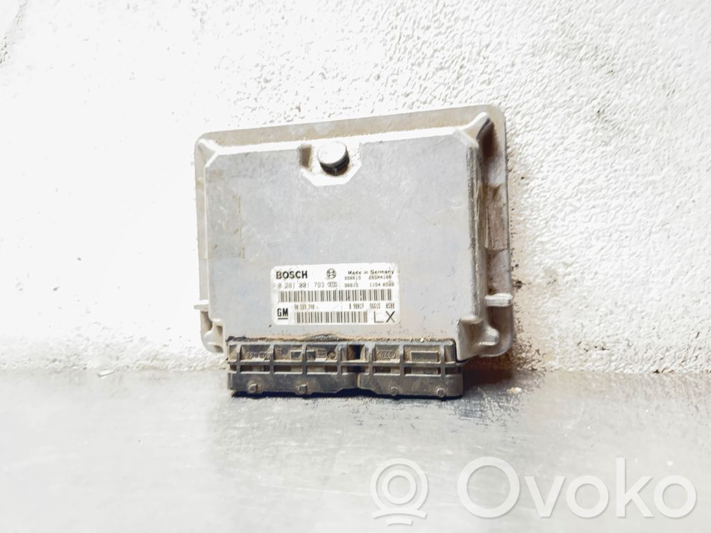 Unidad de control/módulo del motor   0281001793,90589740