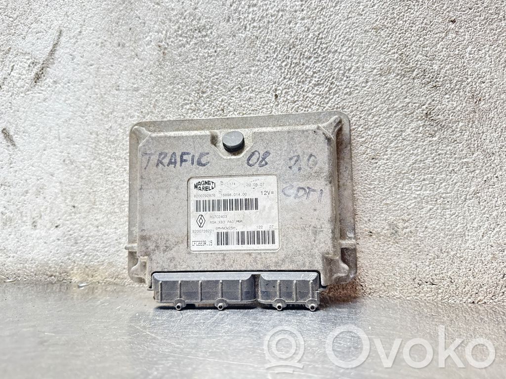 Renault Trafic II (X83) Unitate/modul de control cutie de viteze 