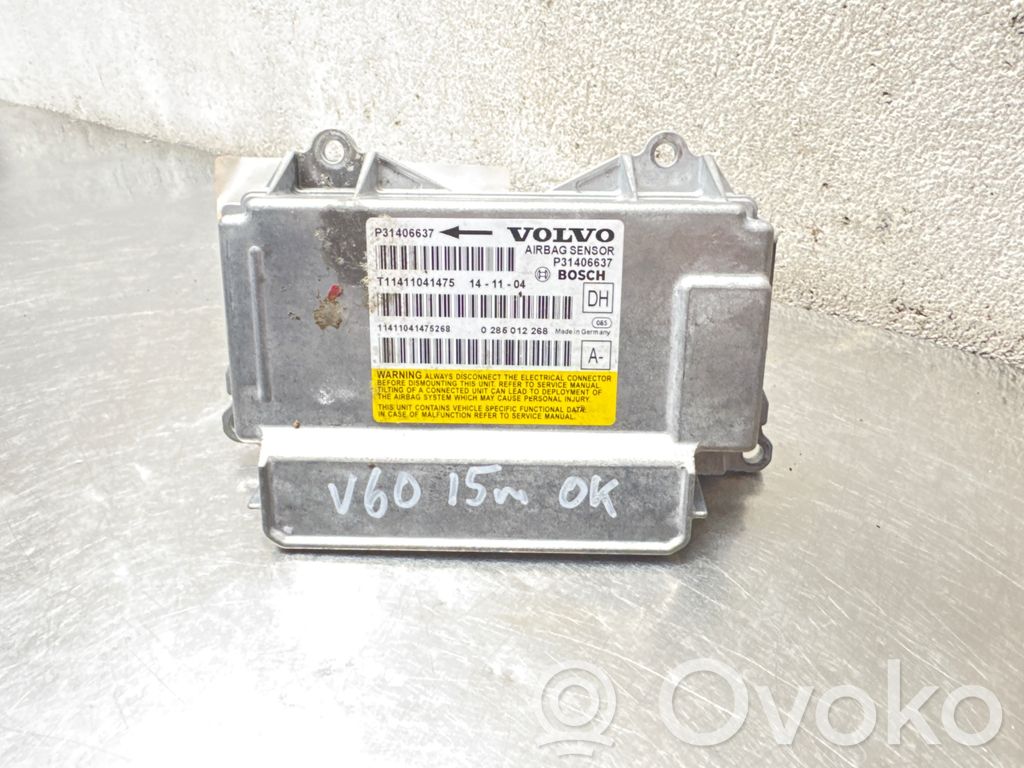 Volvo V60 Airbag control unit/module 