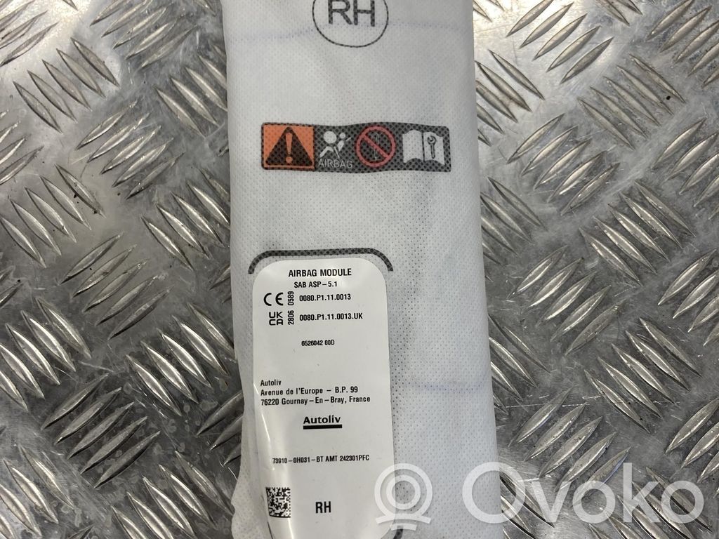 Toyota Aygo X Airbag scaun 