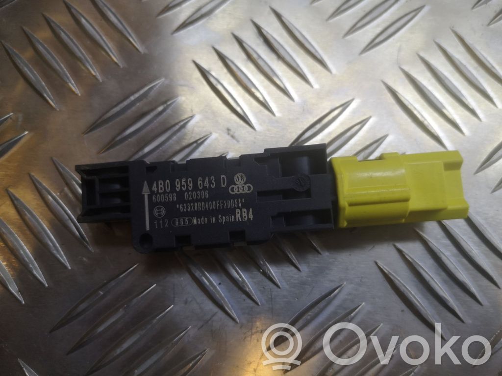 Airbagsensor Crashsensor Drucksensor   4B0959643D