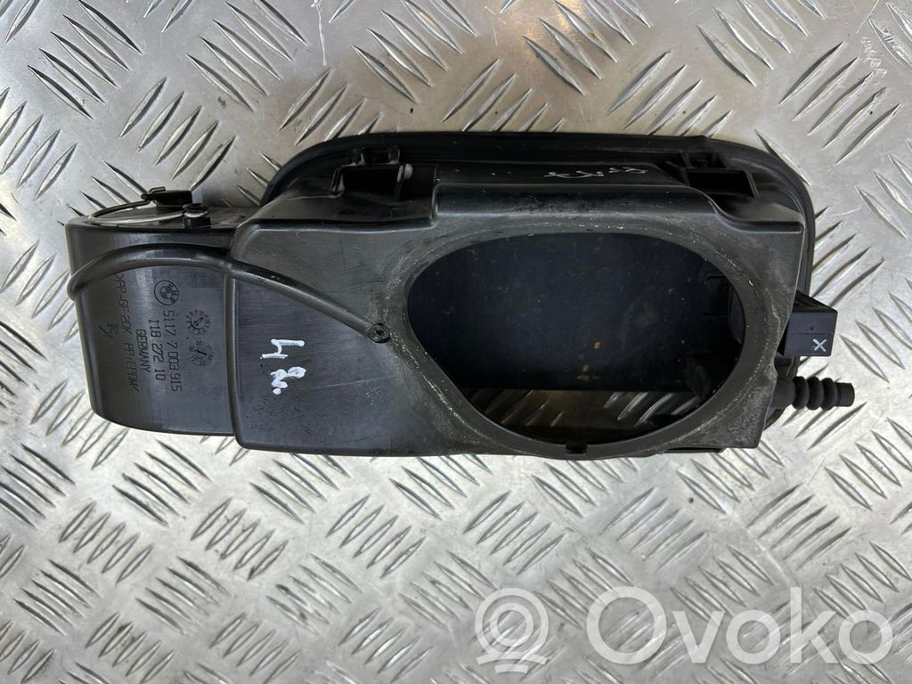 BMW 7 E65 E66 Dekoratīvā apdare ap degvielas tvertnes vāciņu 