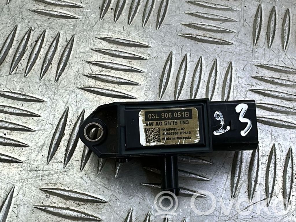 Skoda Superb B8 (3V) Exhaust gas pressure sensor 
