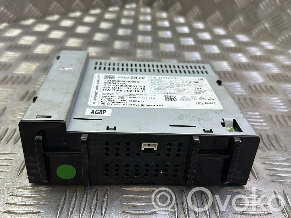 Opel Astra K GPS navigation control unit/module 