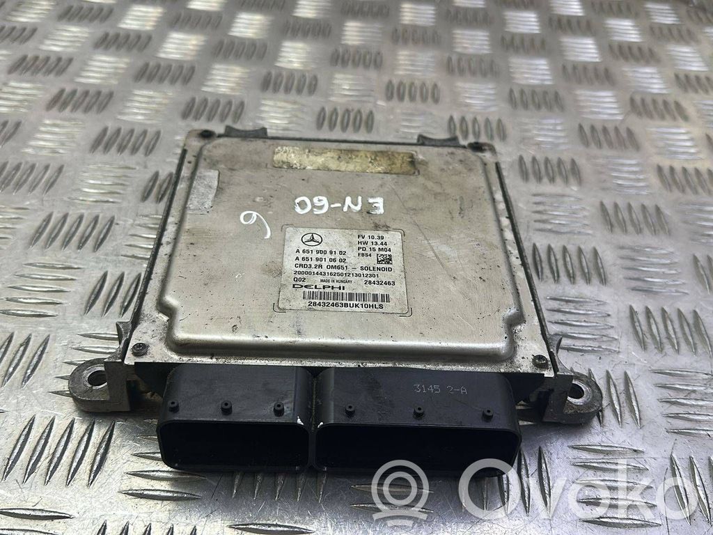 Mercedes-Benz E W212 Engine control unit/module 