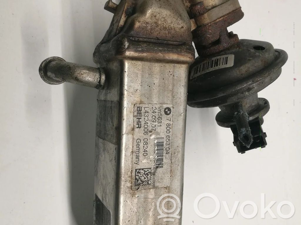 BMW 5 E60 E61 EGR valve cooler 