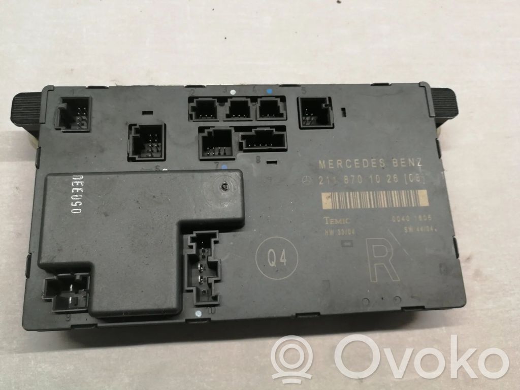 Mercedes-Benz E W211 Door control unit/module 