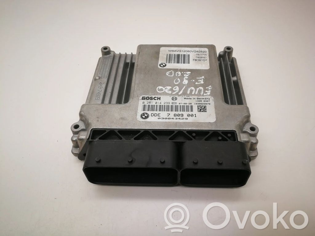 BMW 3 E90 E91 Engine control unit/module 