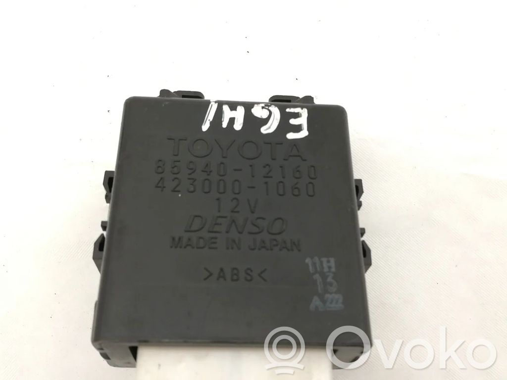Toyota Auris 150 Other devices 