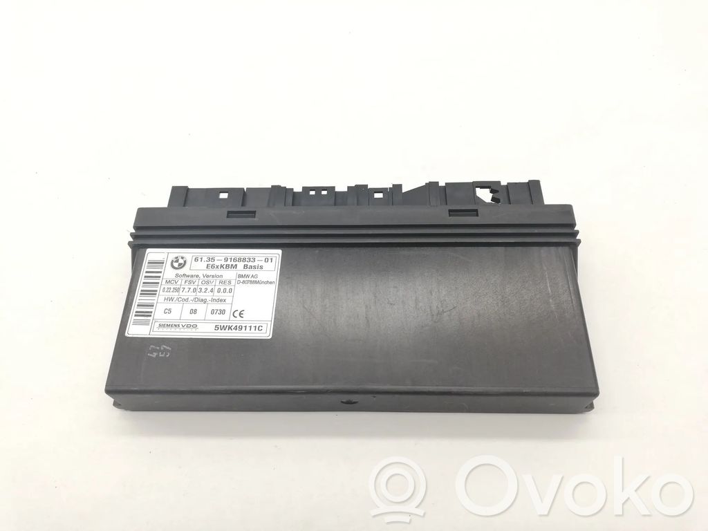BMW 5 E60 E61 Module de contrôle carrosserie centrale 