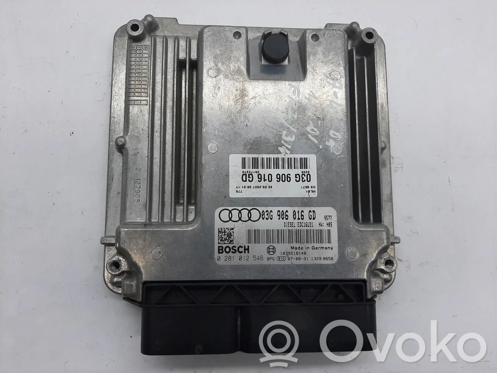 Audi A4 S4 B7 8E 8H Unitate/modul de control motor 