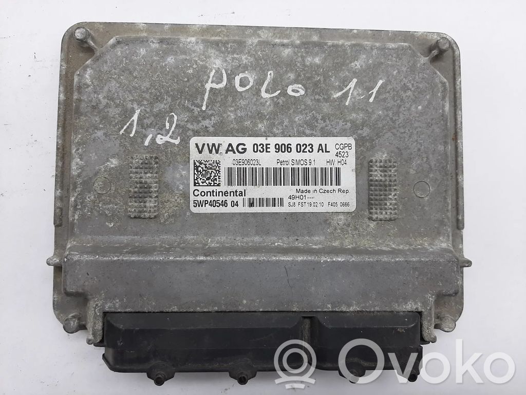 Volkswagen Polo V 6R Engine control unit/module 